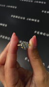 2.5 Carat Lab-Grown Solitaire Engagement Ring - Round Diamond
