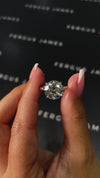 5 Carat Lab-Grown Solitaire Engagement Ring - Round Diamond