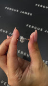 1 Carat Lab-Grown Solitaire Engagement Ring - Pear Diamond
