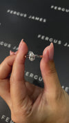 1 Carat Lab-Grown Solitaire Engagement Ring - Pear Diamond