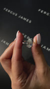 3 Carat Lab-Grown Solitaire Engagement Ring - Pear Diamond