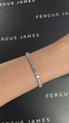 12 Carat Lab-Grown Diamond Tennis Bracelet
