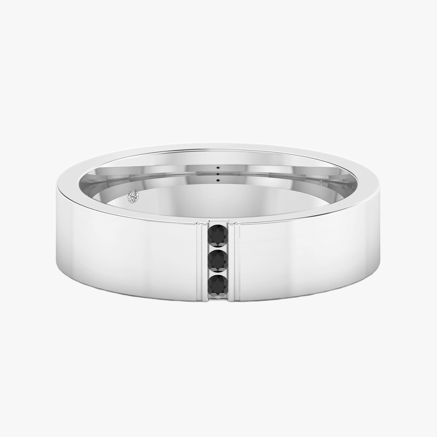 18K White Gold