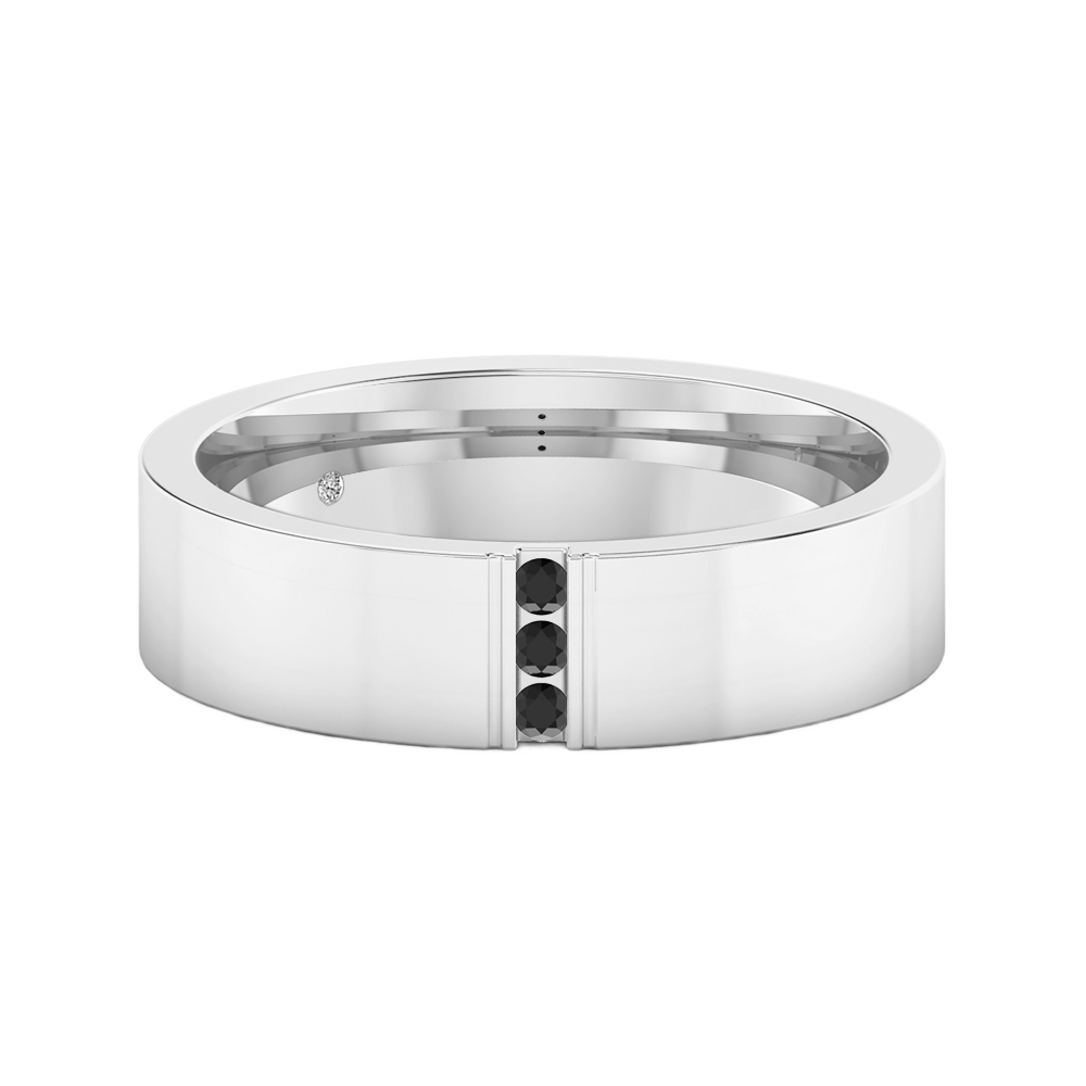 18K White Gold