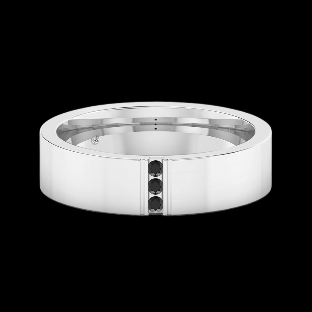 18K White Gold