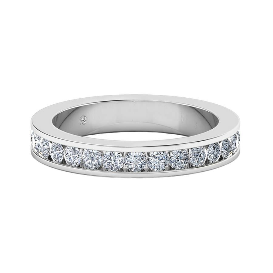 18K White Gold