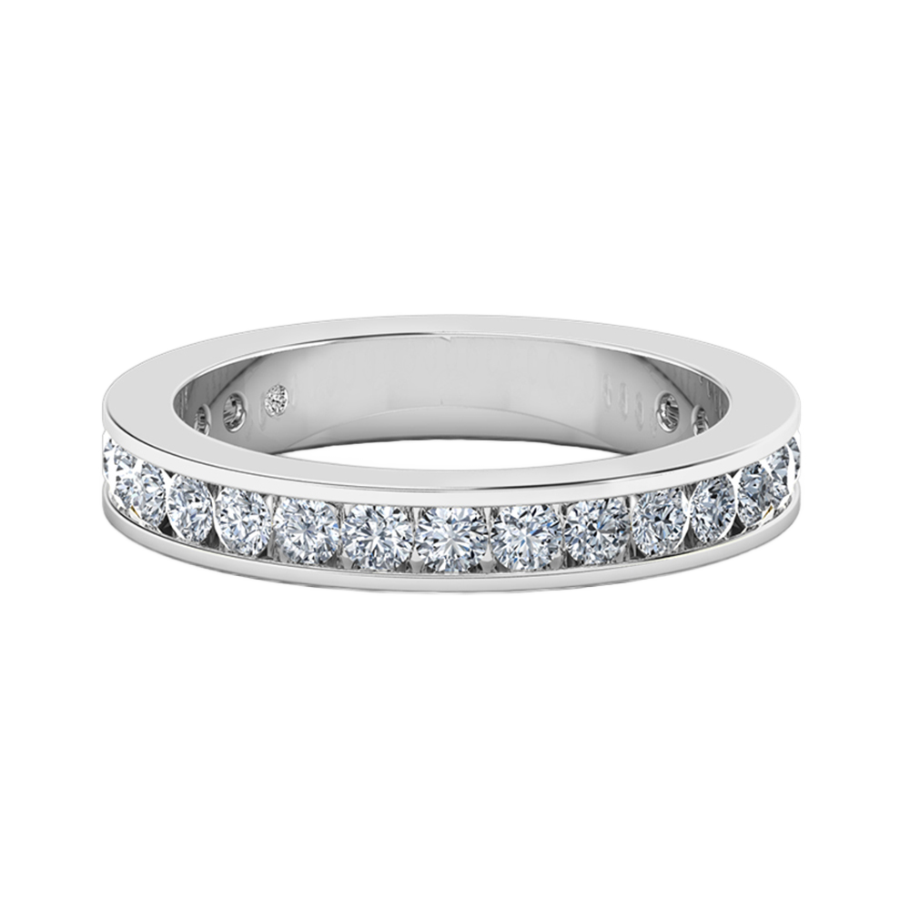 18K White Gold