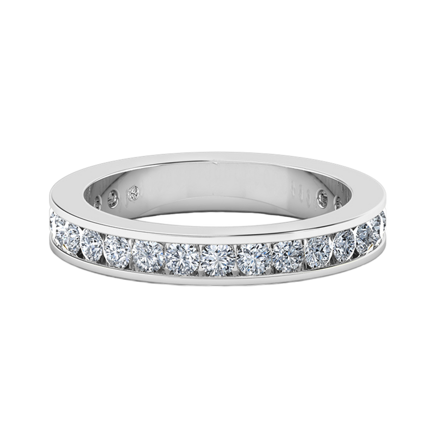 18K White Gold