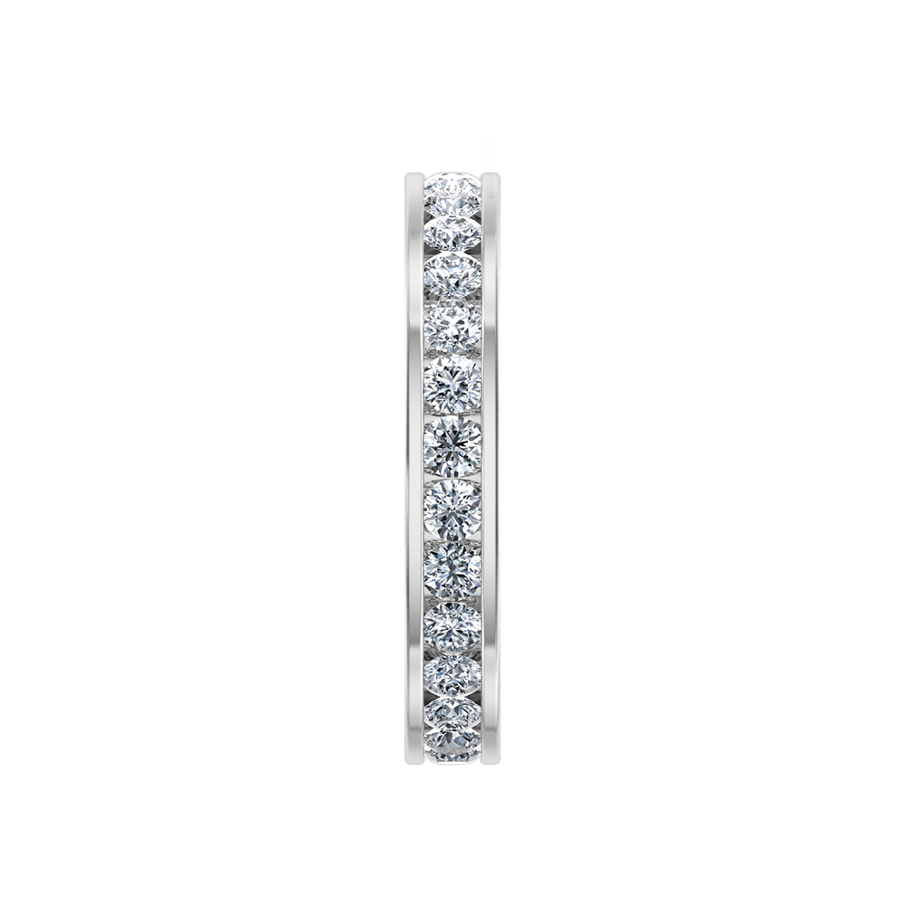 18K White Gold