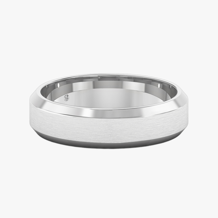 18K White Gold
