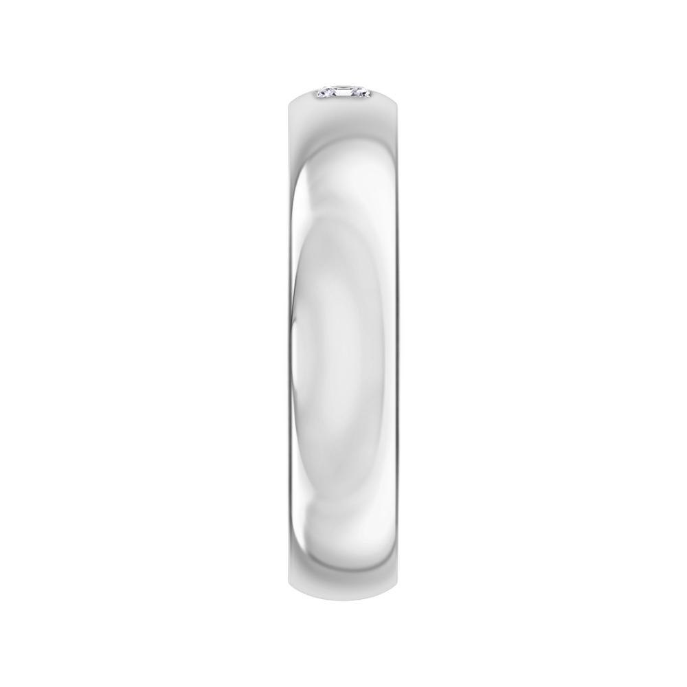 18K White Gold