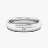 18K White Gold