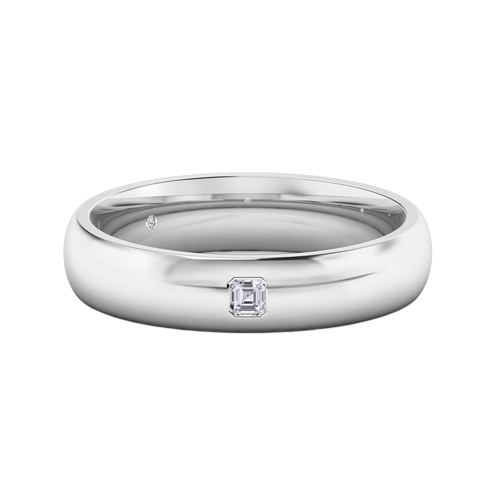 18K White Gold