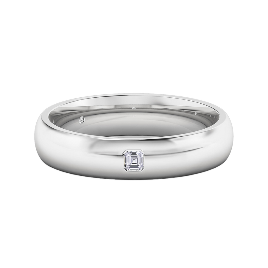 18K White Gold