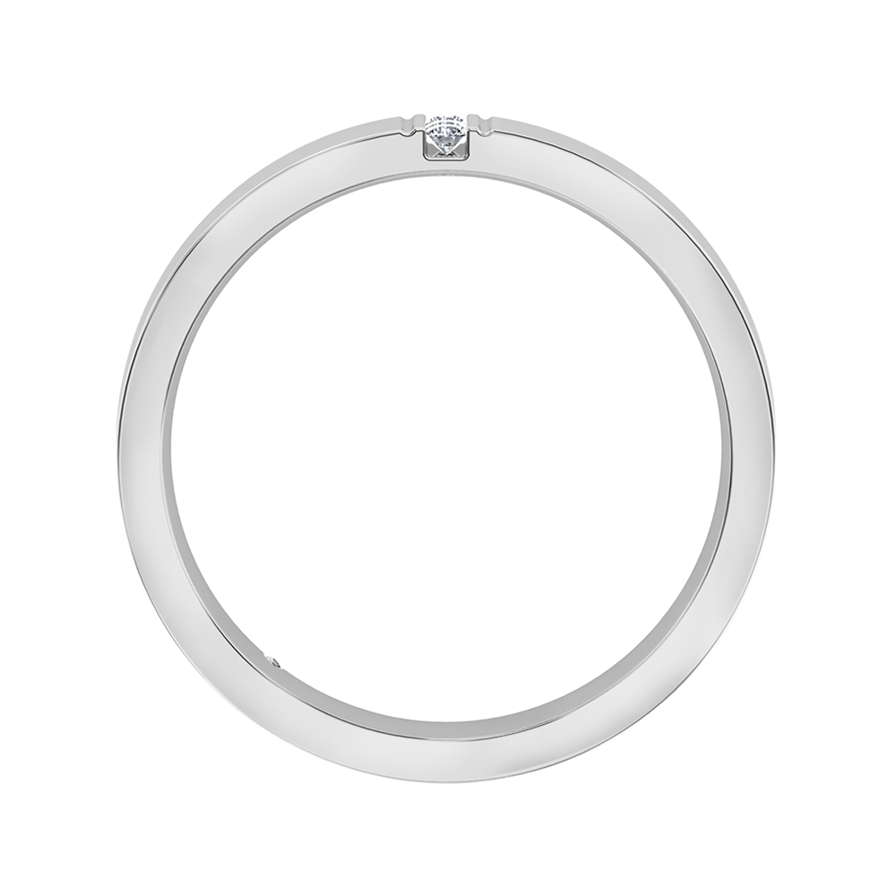 18K White Gold