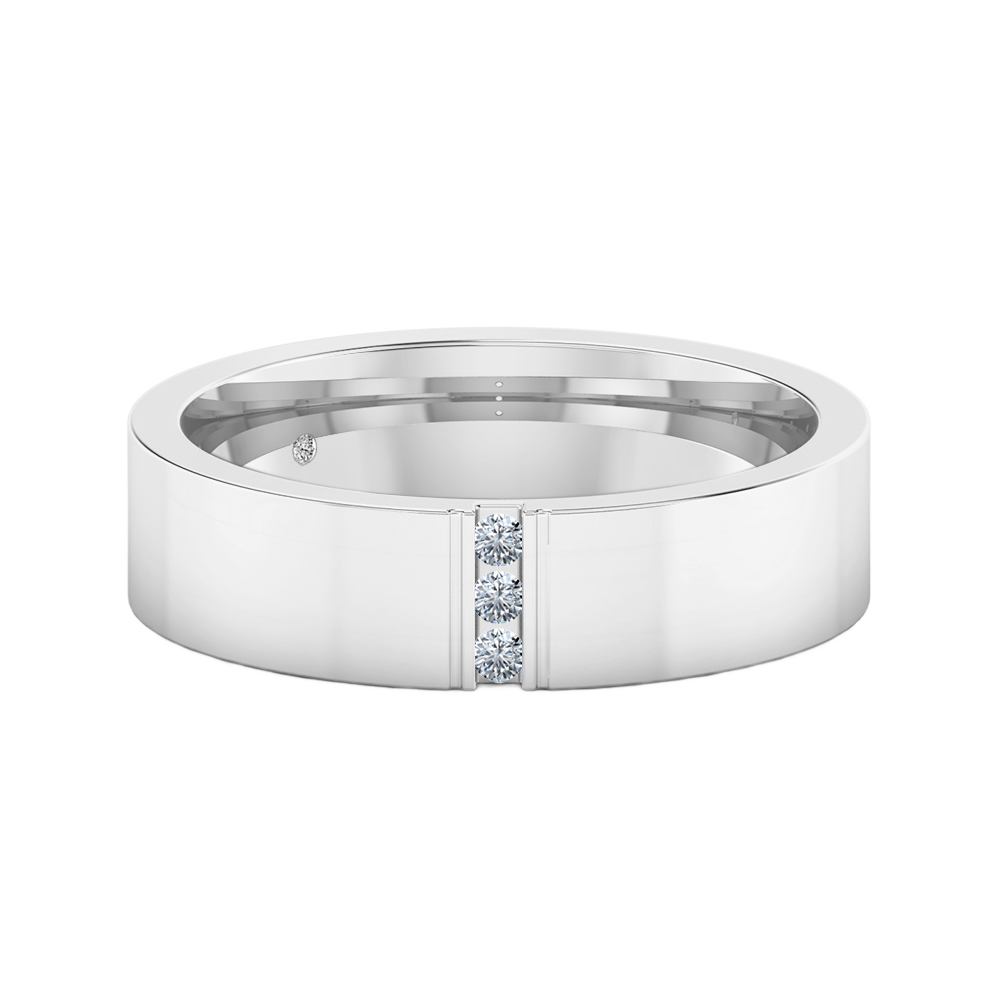 18K White Gold