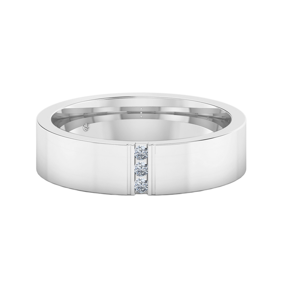 18K White Gold