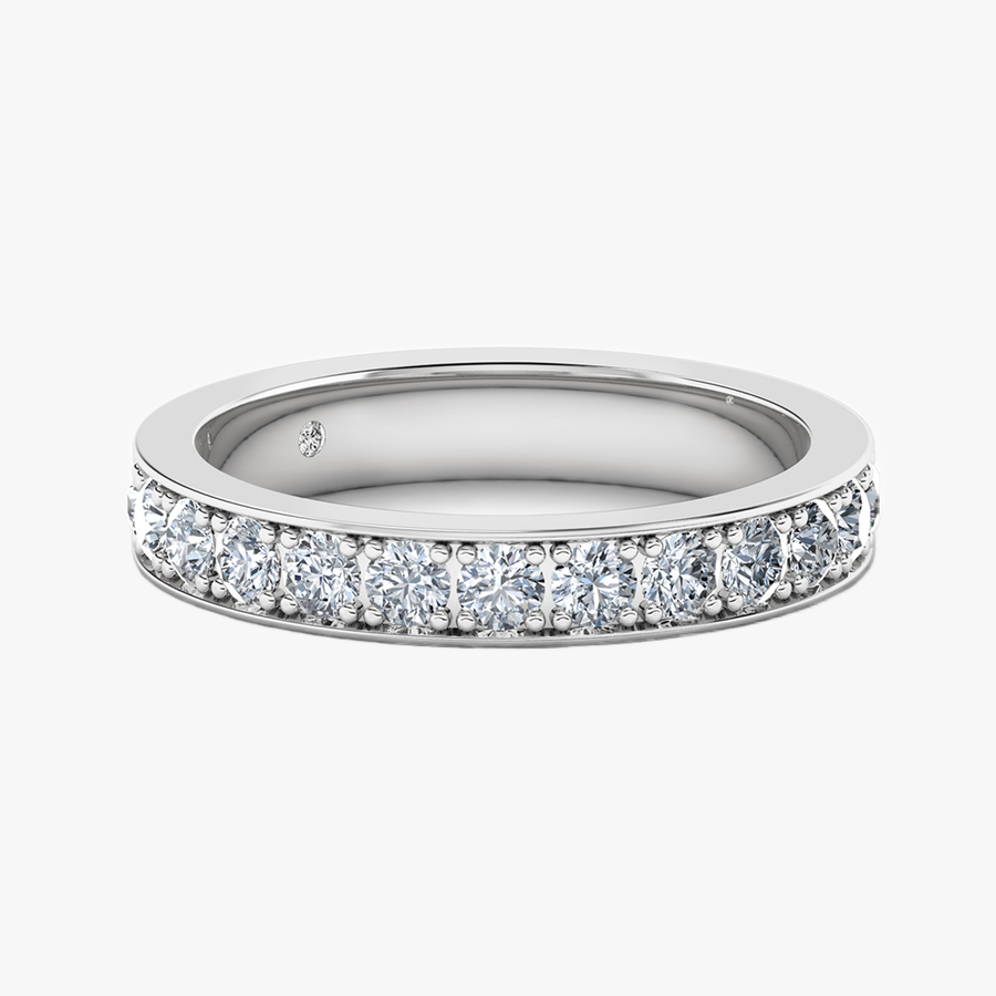 18K White Gold