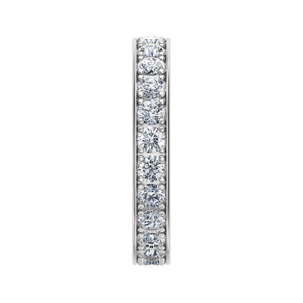 18K White Gold