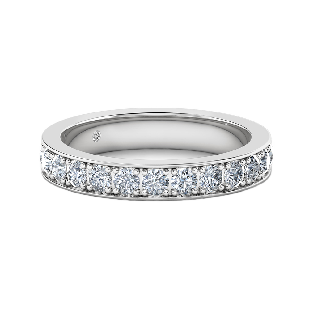18K White Gold