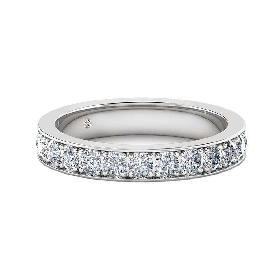 18K White Gold