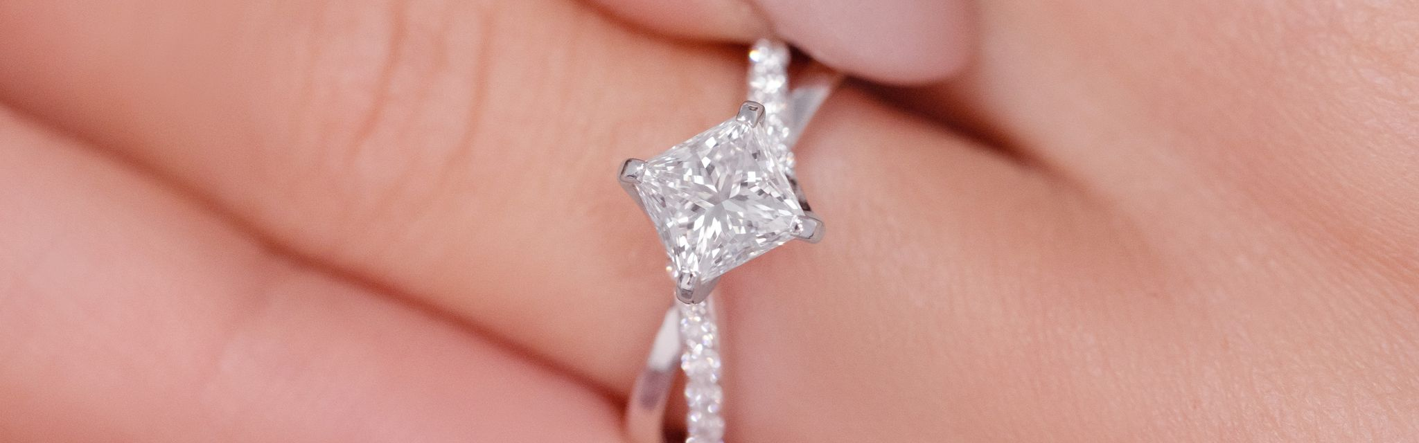 Princess Cut Diamond Rings
