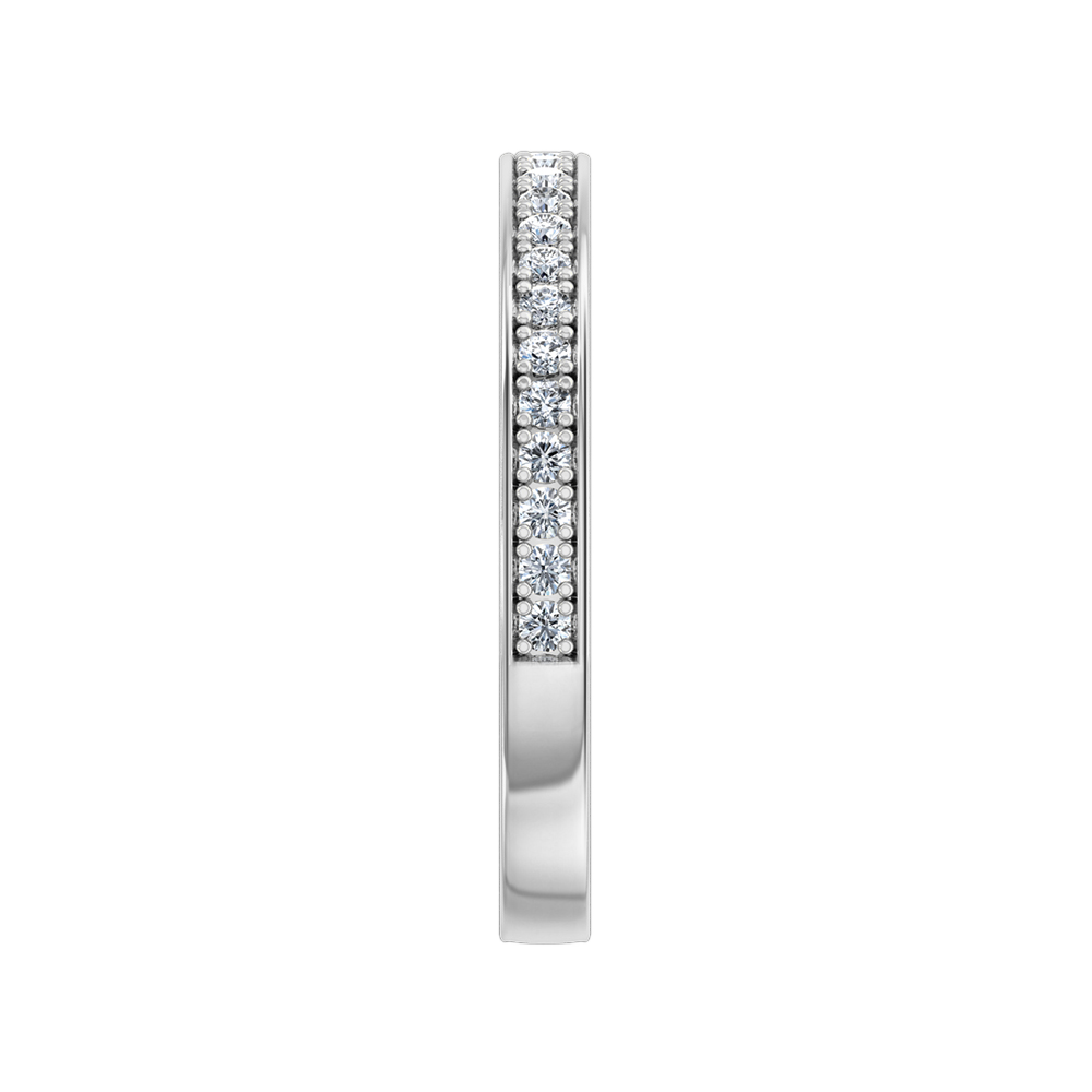 18K White Gold