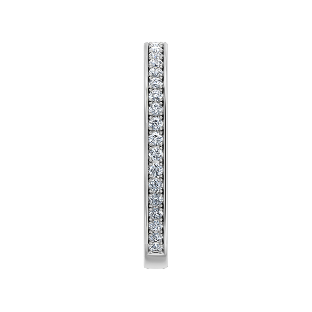 18K White Gold