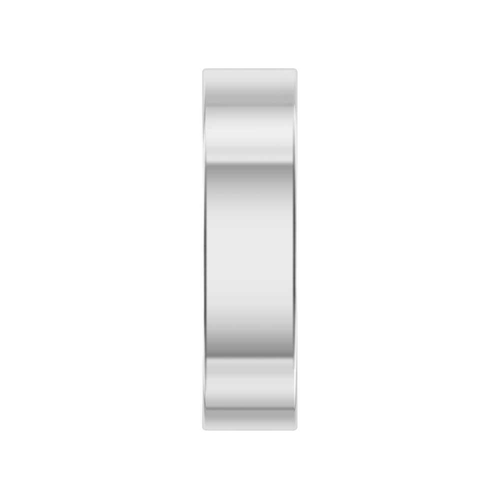 18K White Gold