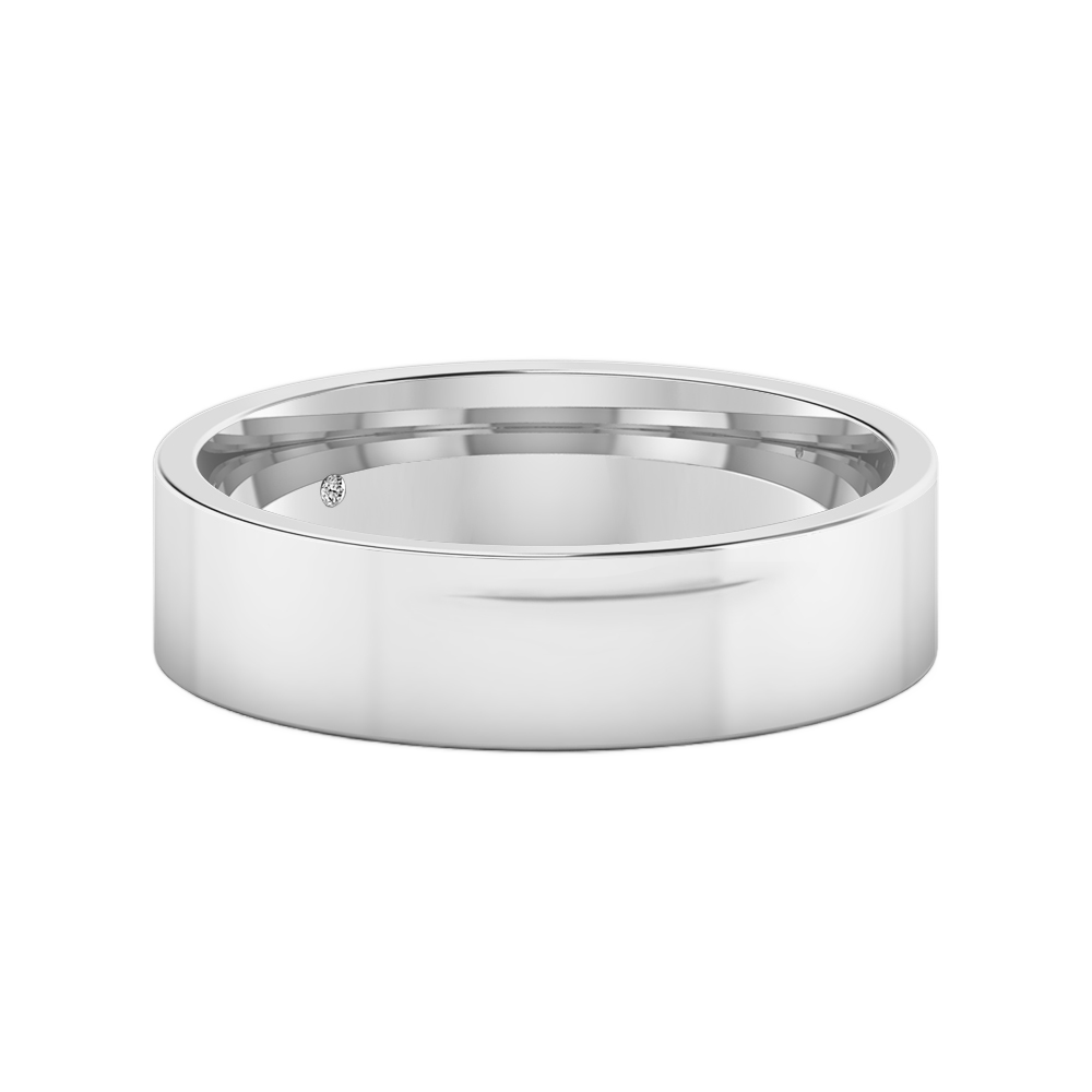18K White Gold