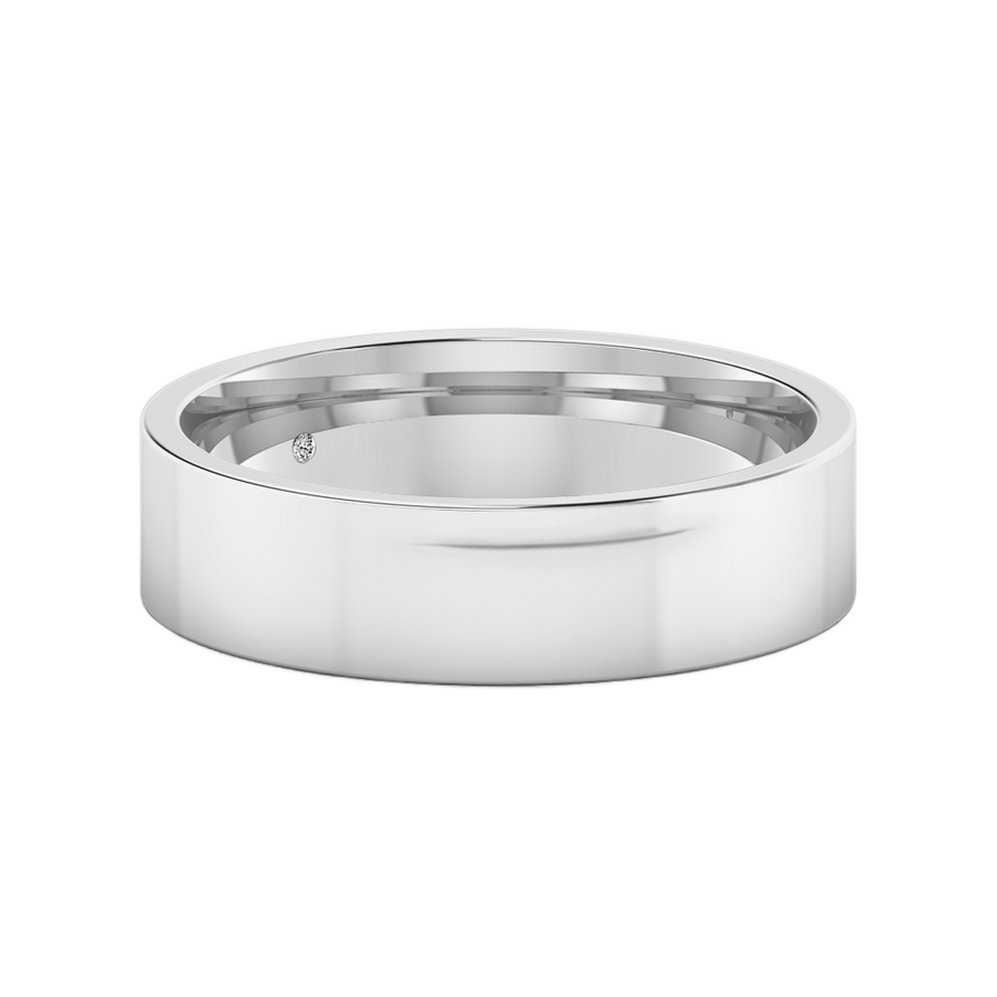 18K White Gold