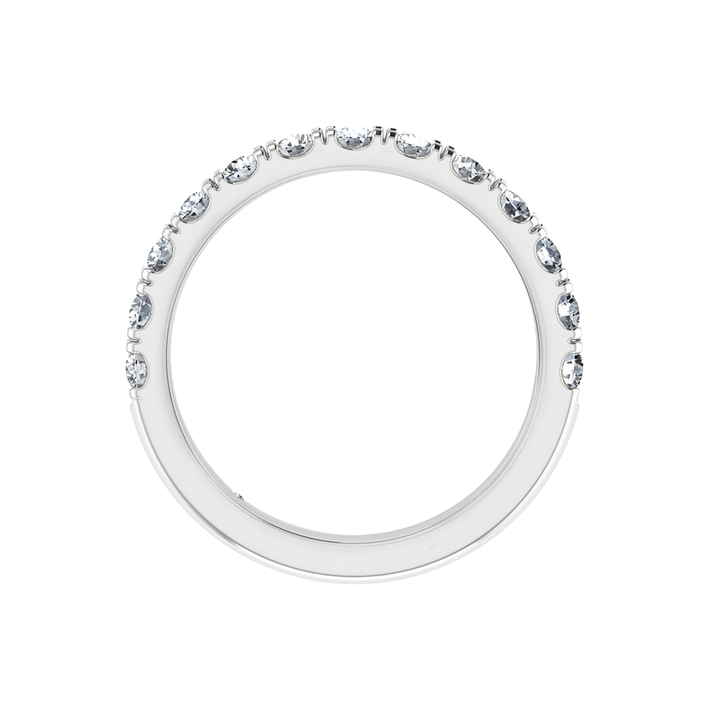 18K White Gold