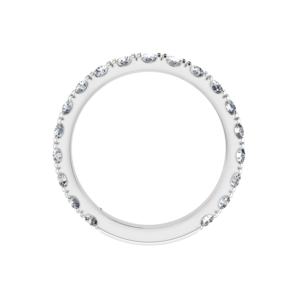 18K White Gold