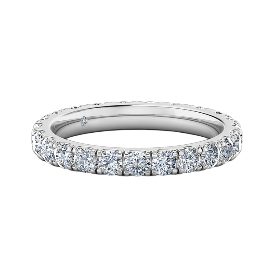 18K White Gold