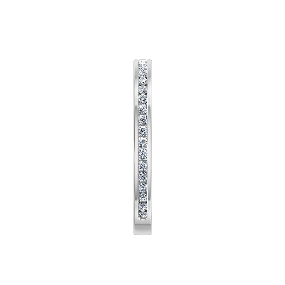 18K White Gold