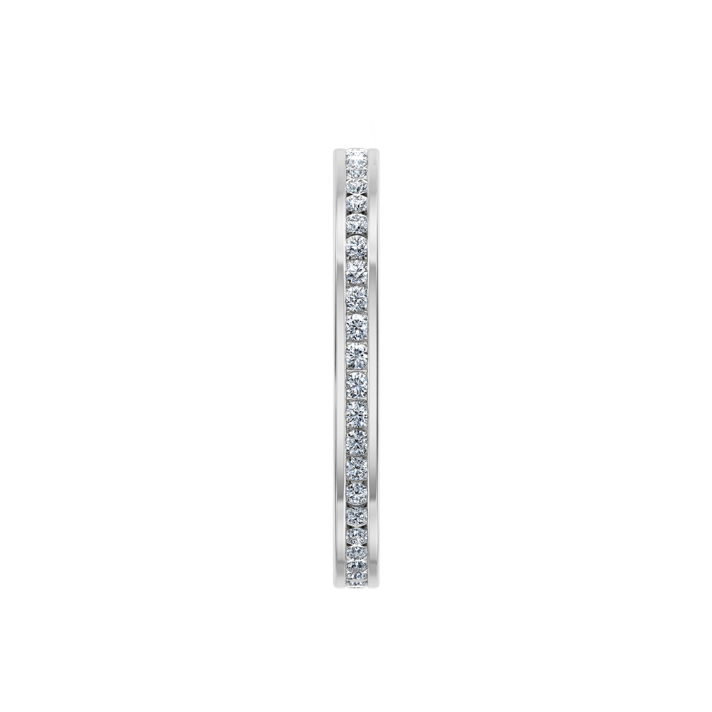 18K White Gold
