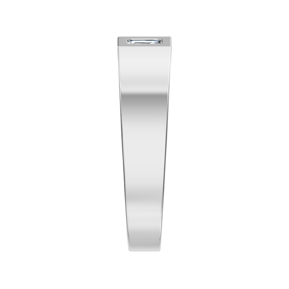 18K White Gold