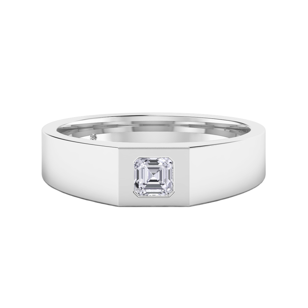 18K White Gold