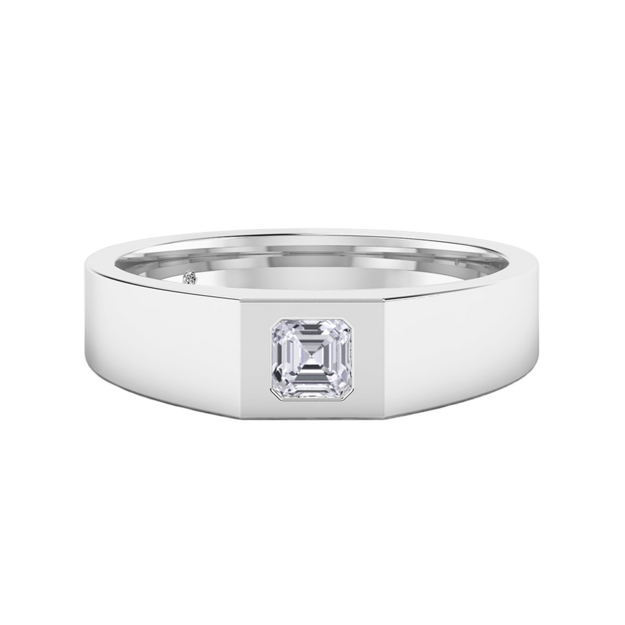 18K White Gold