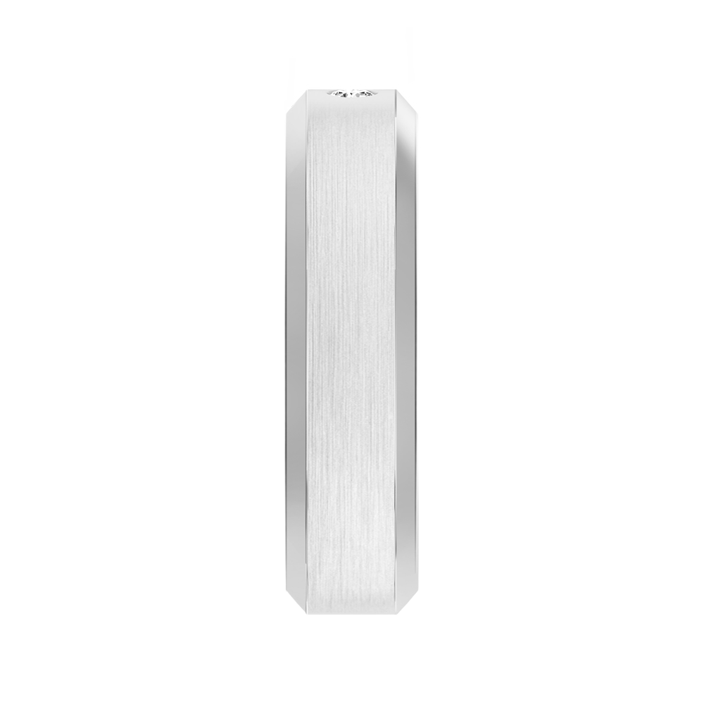 18K White Gold