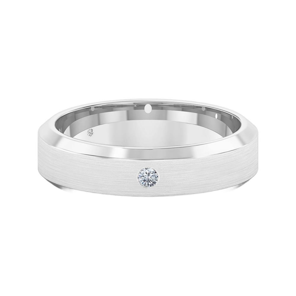 18K White Gold