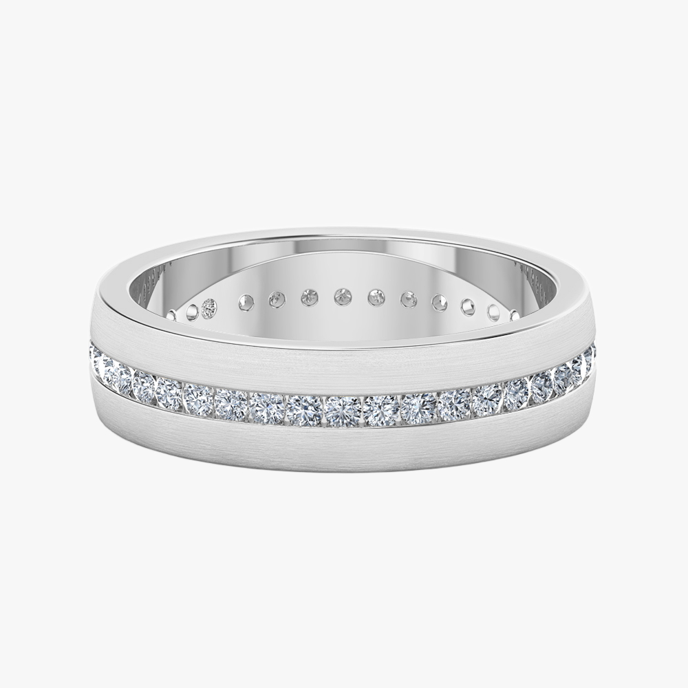 18K White Gold