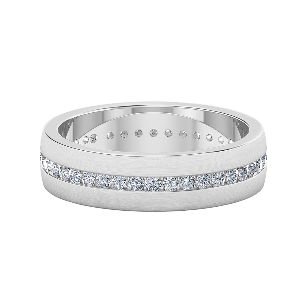 18K White Gold