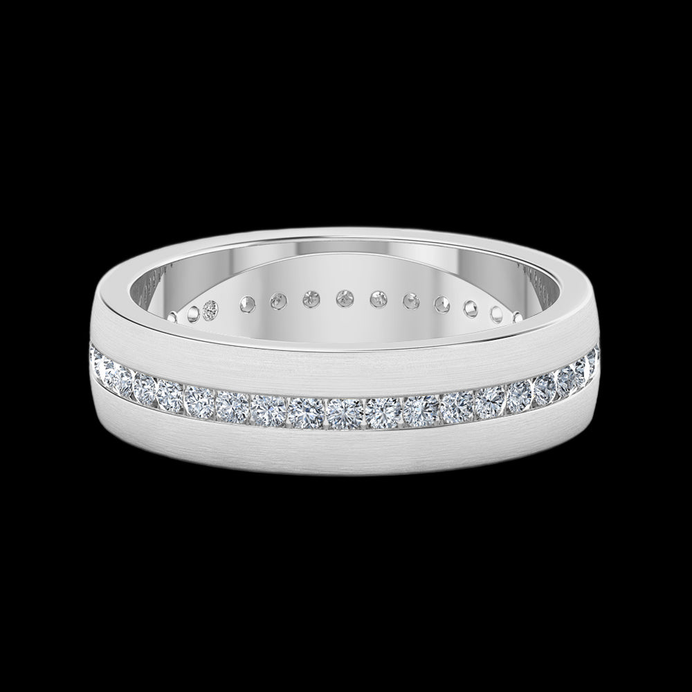 18K White Gold
