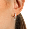 Marquise Natural Diamond Drop Earrings White Gold