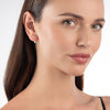 Natural Diamond Raindrop Earrings Yellow Gold