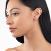 Natural Diamond Galaxy Earrings White Gold