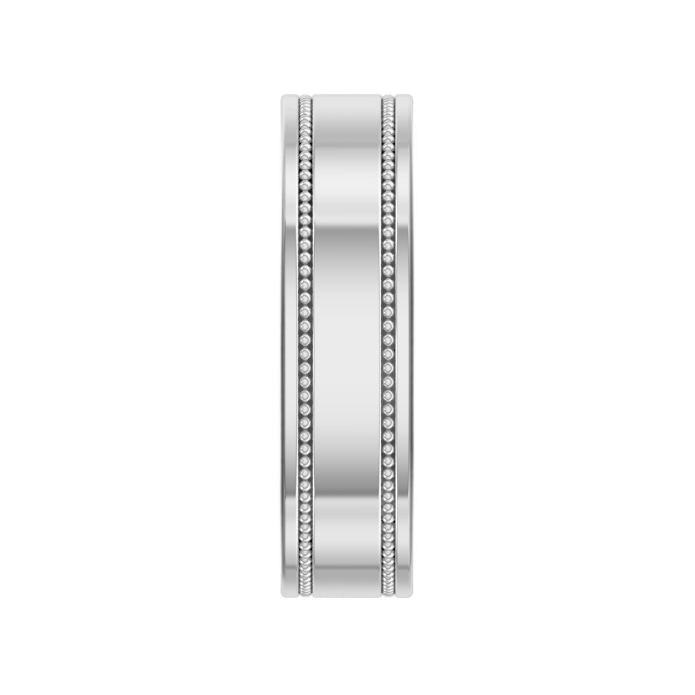 18K White Gold