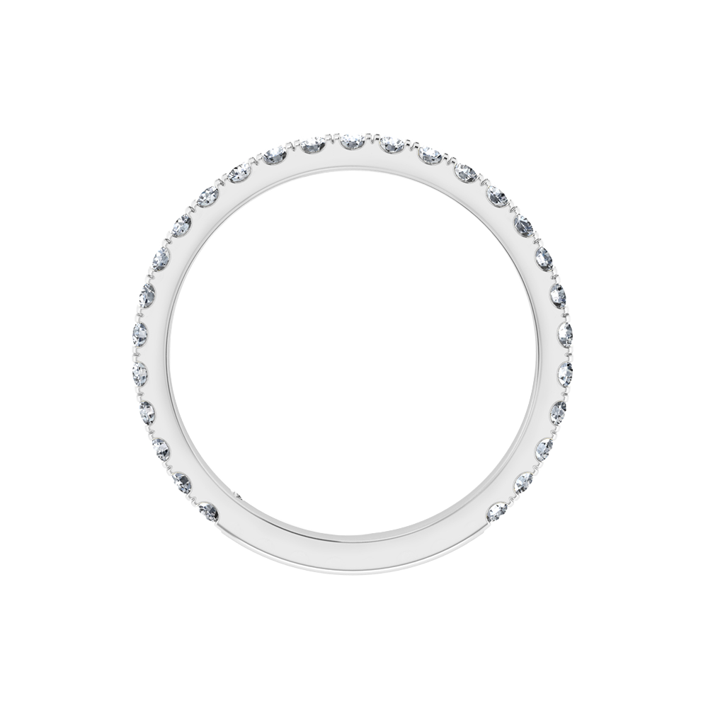 18K White Gold
