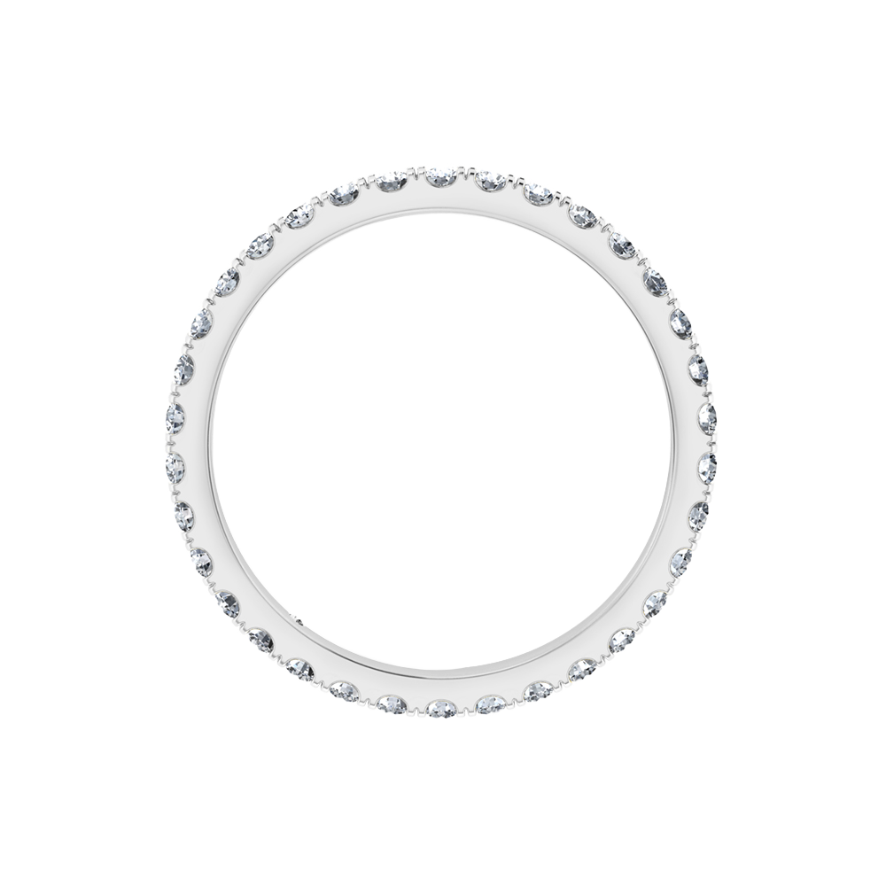 18K White Gold